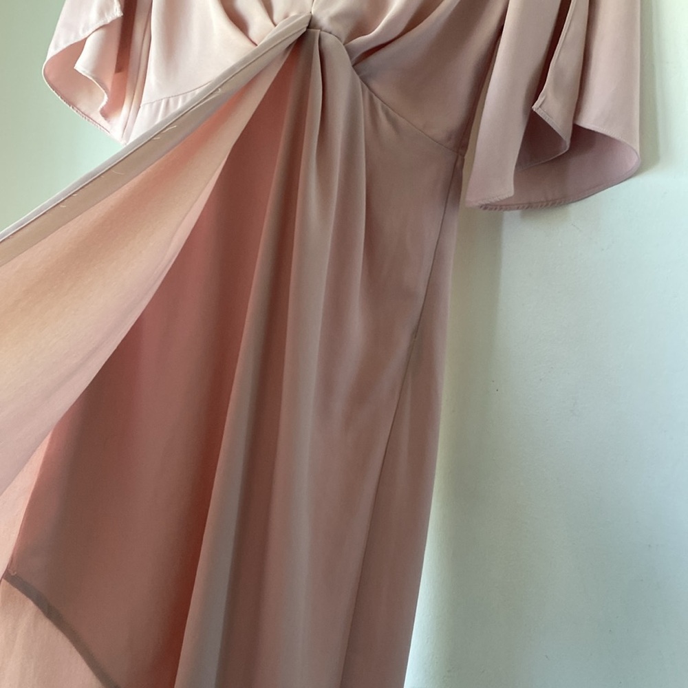 Lulu’s S My Type Blush Pink Midi Dress - Picture 9 of 15